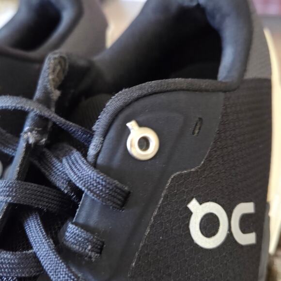 Womens On Cloudtec Black White Running Sneakers Athletic Gorpcore GUC 9.5 - Picture 8 of 15